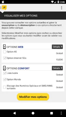 Mon Espace android App screenshot 18